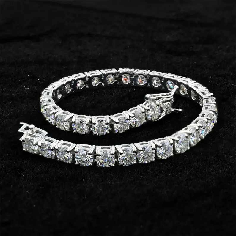 5 MM Moissanite Tennis Bracelet