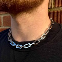 Silver Link Chain for Men