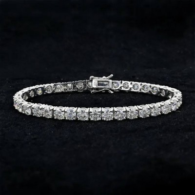 5MM Moissanite Tennis Bracelet