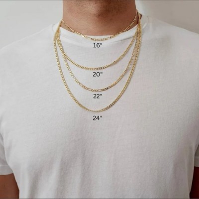 18k Gold Cross Necklace For Him